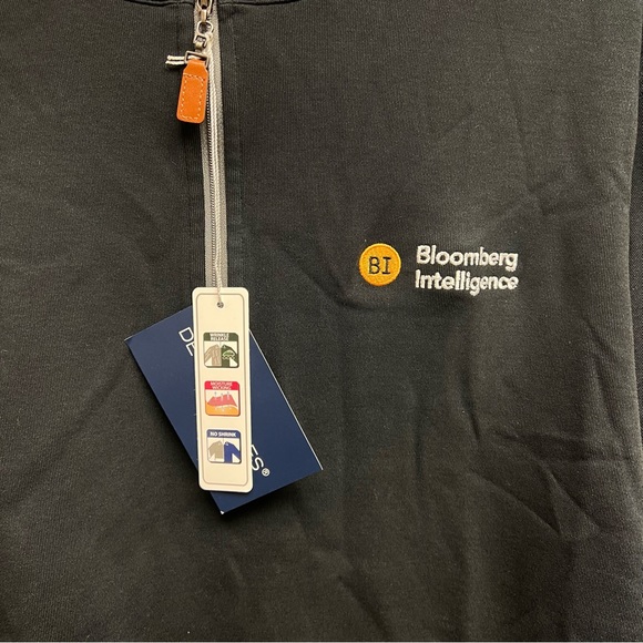 Devon & Jones - DG479 Performance Quarter Zip - Black - Size L - New - Picture 2 of 4